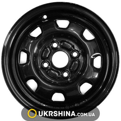 Стальные диски Кременчуг Hyundai W5 R13 PCD4x100 ET46 DIA54.1 черный