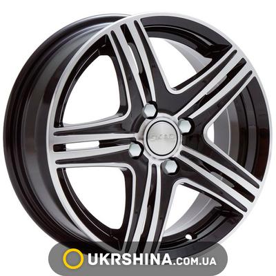 Литі диски Скад Сити W6 R15 PCD4x108 ET38 DIA67.1 алмаз