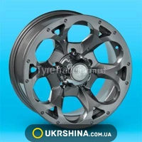 Литые диски Aleks 1022 графит W7 R16 PCD5x139.7 ET-10 DIA98.5
