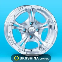 Литые диски JT 1205 W6 R13 PCD4x98 ET0 DIA58.6 MS