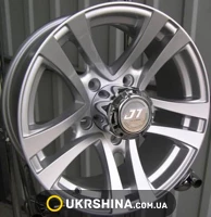 Литые диски JT 1241 W5.5 R16 PCD5x139.7 ET10 DIA98.5 silver