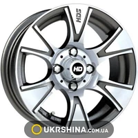 Литые диски HDS 13 W5.5 R13 PCD4x98 ET12 DIA58.6 CA-BW