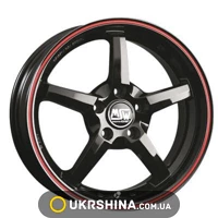 Литые диски MSW 16 W8 R18 PCD5x112 ET35 DIA73.1 black