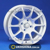 Литые диски JT 2024 W6 R14 PCD4x100 ET38 DIA67.1 silver
