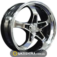 Литые диски League 229 W8 R17 PCD5x114.3 ET40 DIA73.1 FMBK