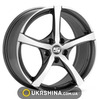 Литые диски MSW 23 W7.5 R17 PCD5x112 ET35 DIA73.1 Matt Gun Metal