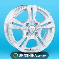 Литые диски JT 2805 W5.5 R13 PCD4x98 ET35 DIA58.6 silver