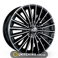 Литые диски OZ Racing 35 Anniversary W7 R17 PCD4x108 ET45 DIA75 black