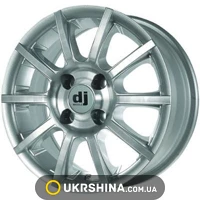 Литые диски DJ 386 W6 R14 PCD4x98 ET35 DIA67.1 silver