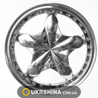 Литые диски PTH 441 W6.5 R15 PCD5x100 ET40 DIA73.1 хром