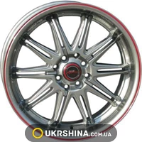 Литі диски PDW 813 Invasion W7 R17 PCD4x100 ET38 DIA72.6 RL