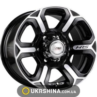 Литые диски Racing Wheels H-427 W8 R17 PCD6x139.7 ET20 DIA110.5 BK-F/P