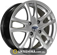 Литые диски ZW 9505 W6 R15 PCD4x108 ET43 DIA63.4 HS