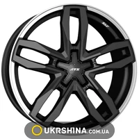 Литі диски ATS Temperament W9 R19 PCD5x112 ET60 DIA66.6 blizzard-grey lip polished