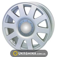 Литые диски Kormetal A 66 W7 R16 PCD5x100 ET35 DIA57.1 silver