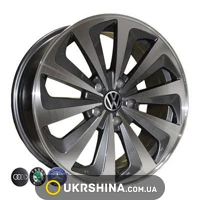 Литые диски Replica Audi (7321) W8 R18 PCD5x112 ET43 DIA66.6 EP