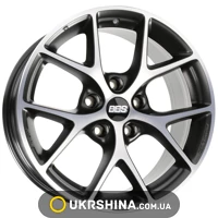 Литые диски BBS SR W8 R18 PCD5x112 ET30 DIA82 volcano grey diamondcut
