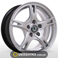 Литые диски Storm BKR-132 (Skoda) W6 R14 PCD5x100 ET35 DIA57.1 HS