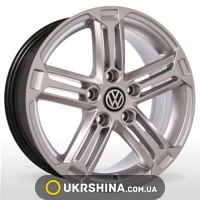 Литые диски Storm BKR-440 (VW. Skoda) W6.5 R15 PCD5x112 ET45 DIA57.1 silver
