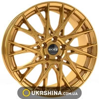 Литые диски Dotz Fuji W8 R20 PCD5x112 ET30 DIA66.6 gold