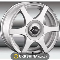 Литые диски FJB F-202 W6 R14 PCD4x100 ET38 DIA67.1 chrome