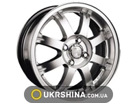 Литые диски Racing Wheels H-207 W6 R14 PCD4x100 ET35 DIA67.1 HS