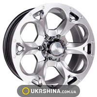 Литые диски Racing Wheels H-276 W7 R15 PCD5x139.7 ET13 DIA108.2 BK-F/P