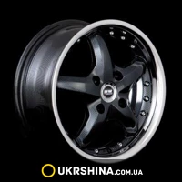 Литые диски Racing Wheels H-303 W7 R17 PCD5x112 ET35 DIA73.1 BK/P