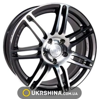Литые диски Racing Wheels H-349 W8 R18 PCD5x120 ET37 DIA72.6 GM-F/P
