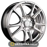Литые диски Racing Wheels H-411 W7 R16 PCD5x114.3 ET35 DIA67.1 BK-F/P