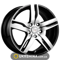 Литые диски Racing Wheels H-459 W6 R14 PCD4x98 ET38 DIA58.6 BK-F/P