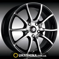 Литые диски Racing Wheels H-470 W6.5 R15 PCD4x100 ET40 DIA67.1 BK-F/P
