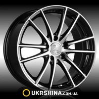 Литые диски Racing Wheels H-498 W8 R18 PCD5x114.3 ET38 DIA67.1 BK-F/P