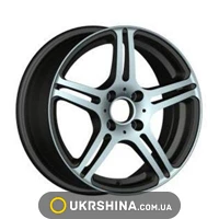 Литые диски Racing Wheels H-568 W6.5 R15 PCD4x100 ET38 DIA67.1 BK-F/P