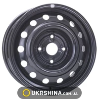 Стальные диски ALST (KFZ) 6565 Chevrolet/Daewoo W5.5 R14 PCD4x100 ET45 DIA56.5 black
