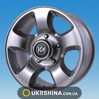 Литые диски Kormetal KM 2017 Samurai W8 R17 PCD5x139.7 ET10 DIA110 silver