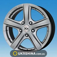 Литые диски Kormetal KM 244 Tornado W6 R14 PCD4x108 ET20 DIA67.1 silver