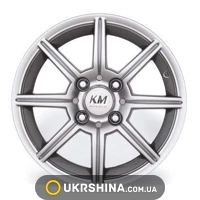 Литые диски Kormetal KM 393 Action W5.5 R13 PCD4x100 ET28 DIA67.1 silver