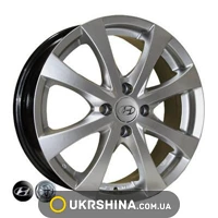 Литые диски Replica Kia (7345) W6 R16 PCD4x100 ET48 DIA54.1 HS