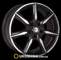 Литые диски Kosei Lean Edge W6.5 R16 PCD5x114.3 ET38 DIA73.1 black