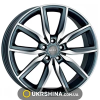 Литые диски Mak Allianz W8 R20 PCD5x120 ET30 DIA72.6 gun met-mirror face