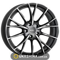 Литые диски Mak Fabrik W8 R18 PCD5x112 ET30 DIA66.6 gun met-mirror face