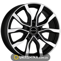 Литые диски Mak Highlands W8 R18 PCD5x127 ET40 DIA71.6 black mirror
