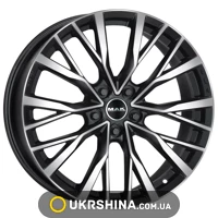 Литые диски Mak Kent W8.5 R21 PCD5x120 ET38 DIA72.6 black mirror