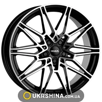 Литые диски Mak Koenig W8 R19 PCD5x112 ET27 DIA66.6 black mirror