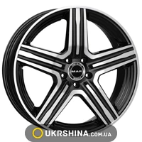Литые диски Mak Lewis W8 R18 PCD5x112 ET40 DIA66.6 black mirror
