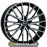 Литые диски Mak Speciale W10 R22 PCD5x112 ET37 DIA66.6 black mirror