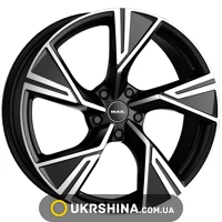 Литые диски Mak Stark W10 R22 PCD5x112 ET17 DIA66.45 black mirror