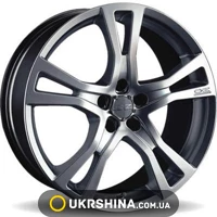 Литые диски OZ Racing Palladio W7.5 R17 PCD5x100 ET35 DIA68 titan
