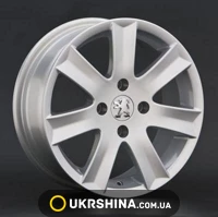 Литые диски Replay Peugeot (PG10) W6 R15 PCD4x108 ET23 DIA65.1 silver